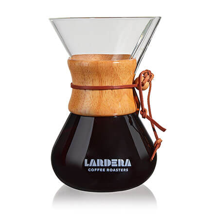 Coffee Maker With Wood Collar 27oz (Similar To Chemex)